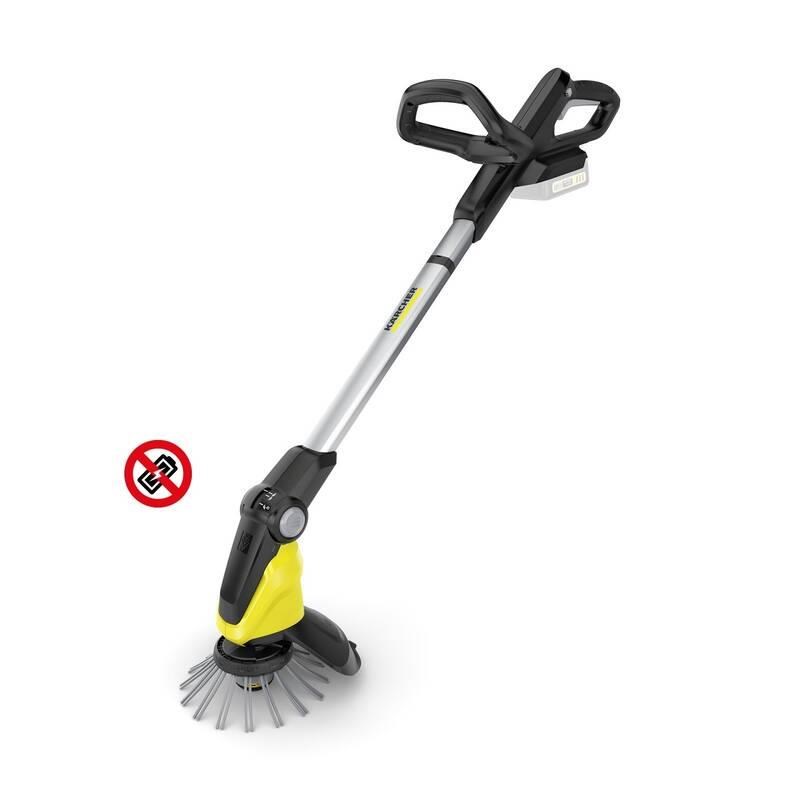 Karcher WRE 18-55 odstraňovač plevele,  nylonové štětiny,  teleskopická tyč,  rotační polokoule (bez baterie)1 