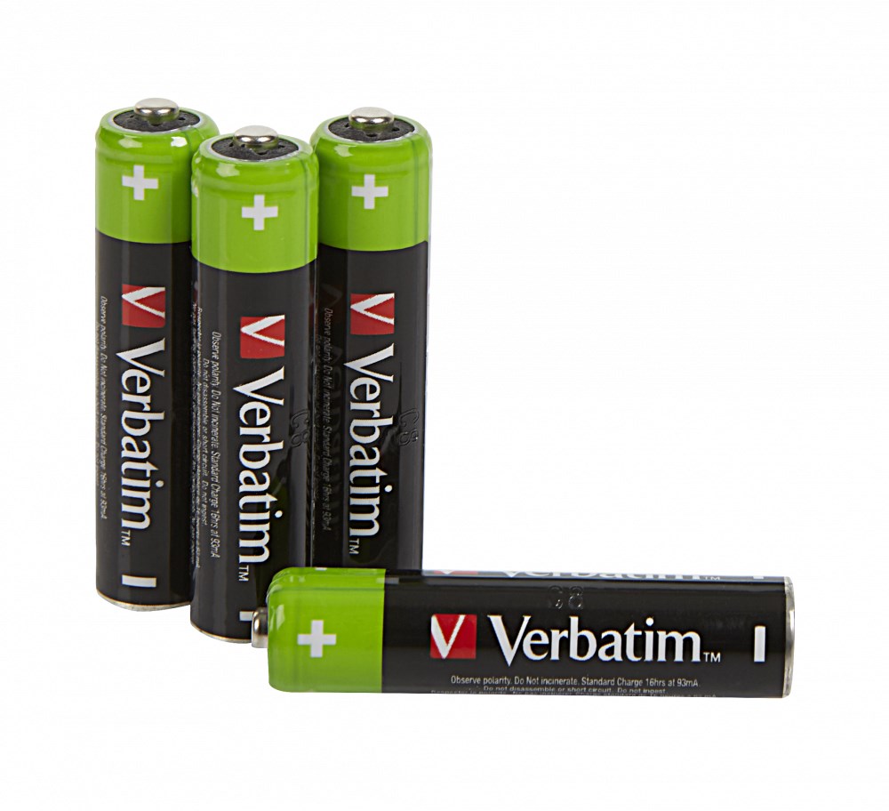 VERBATIM Nabíjecí baterie AAA Premium 4-Pack 950mAh HR030 
