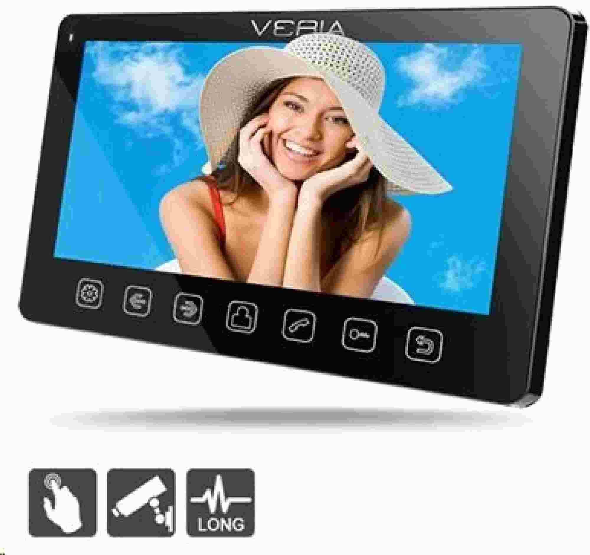 LCD monitor videotelefonu VERIA 7070C černá0 