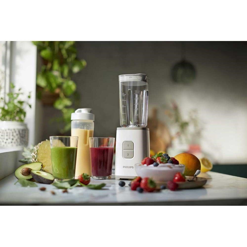 Philips HR2602/00 stolní mixér, 350 W, 2 rychlosti, láhev, bílá2 