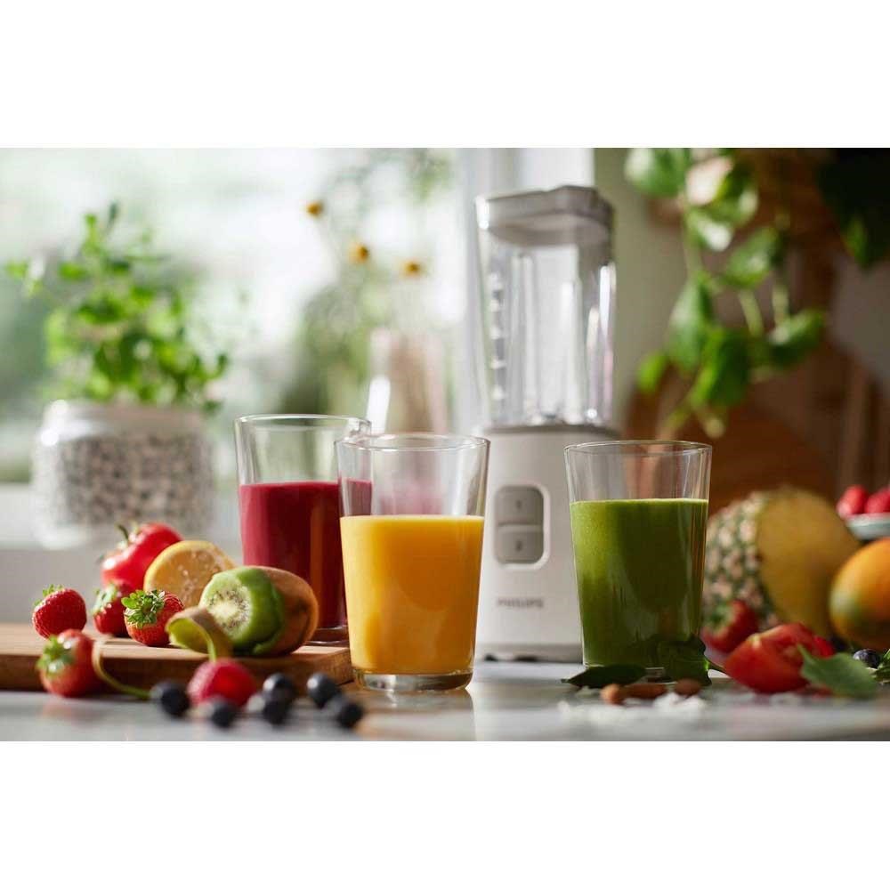 Philips HR2602/00 stolní mixér, 350 W, 2 rychlosti, láhev, bílá5 