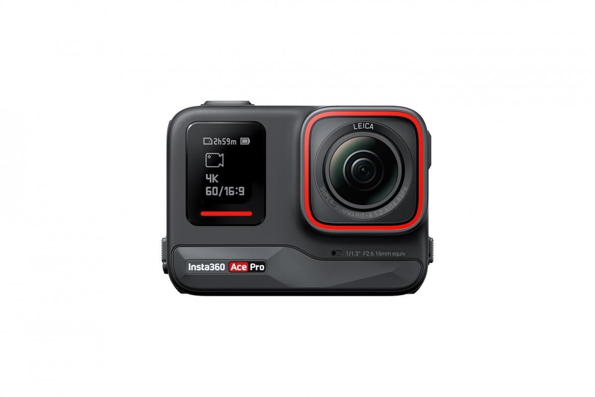 Insta360 Ace Pro akční kamera, Leica optika, 8K / 24fps, 4K / 120fps, 2,4” displej, AI Highlights asistent0 