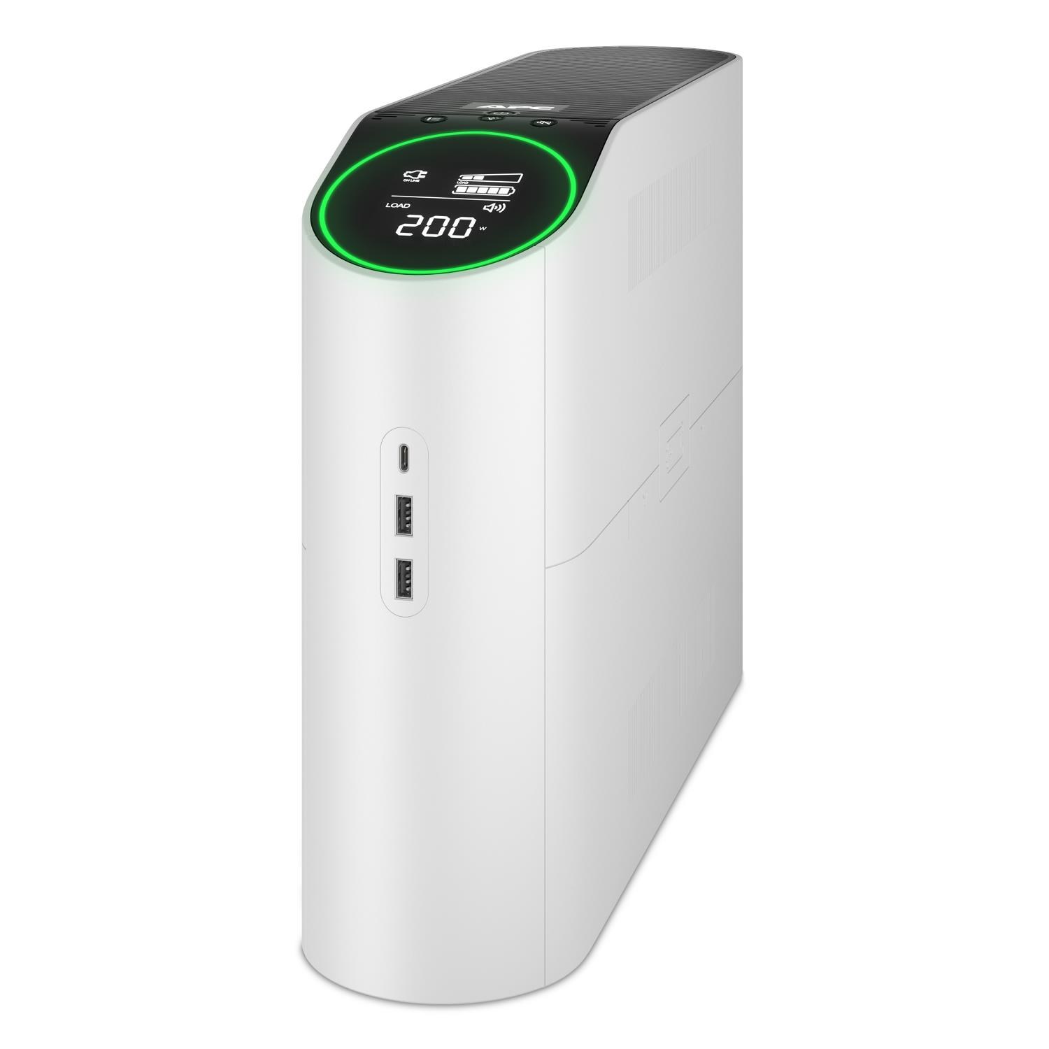 APC Back-UPS Pro Gaming 2200VA,  6 Outlets,  AVR,  LCD Interface (1320W),  4x Schuko,  2x IEC C13,  bílá (Arctic)0 
