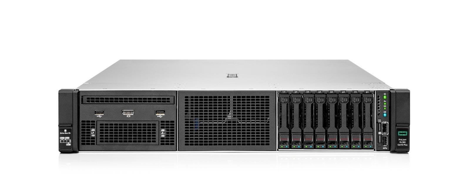 HPE PL DL380g10 Plus 4310 (2.1/ 12C) 32G MR416i-p/ 4Gssb 8SFFBCU3 1x800Wtit L9 o2x10GSFP+ P55279-421 RENEW0 