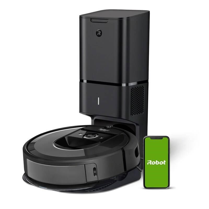 iRobot Roomba i8+ Combo (i8578) robotický vysavač s mopem,  mobilní aplikace,  navigace iAdapt 3.0,  automatické vysypávání0 
