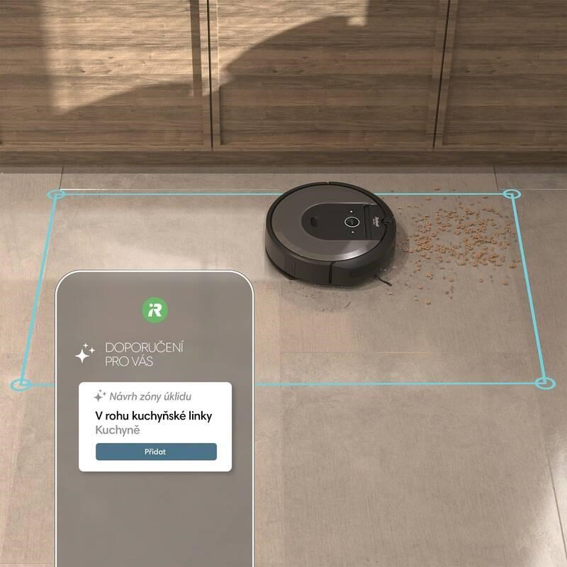 iRobot Roomba i8+ Combo (i8578) robotický vysavač s mopem,  mobilní aplikace,  navigace iAdapt 3.0,  automatické vysypávání10 