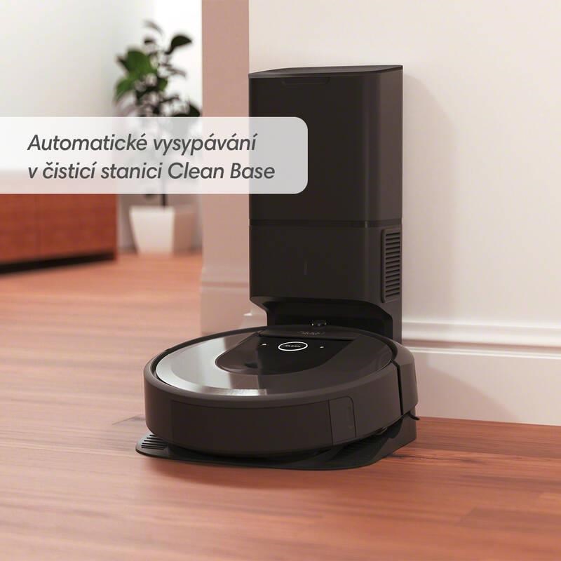 iRobot Roomba i8+ Combo (i8578) robotický vysavač s mopem,  mobilní aplikace,  navigace iAdapt 3.0,  automatické vysypávání3 