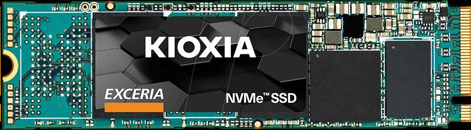 KIOXIA SSD 500GB EXCERIA G2, M.2 2280, PCIe Gen3x4, NVMe 1.30 