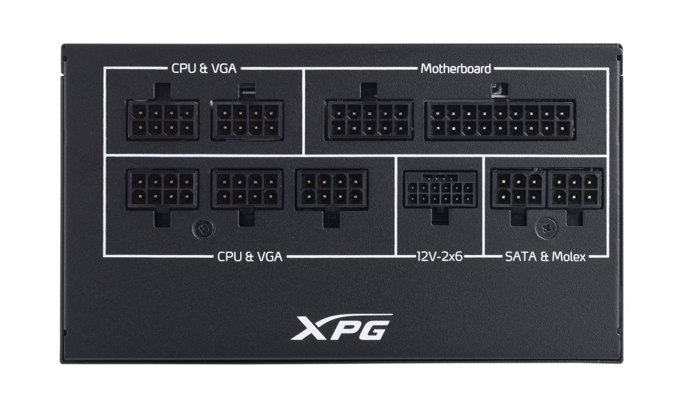 ADATA XPG zdroj CORE REACTOR II VE 750W,  80+ GOLD,  Plně Modularní,  ATX 3.12 