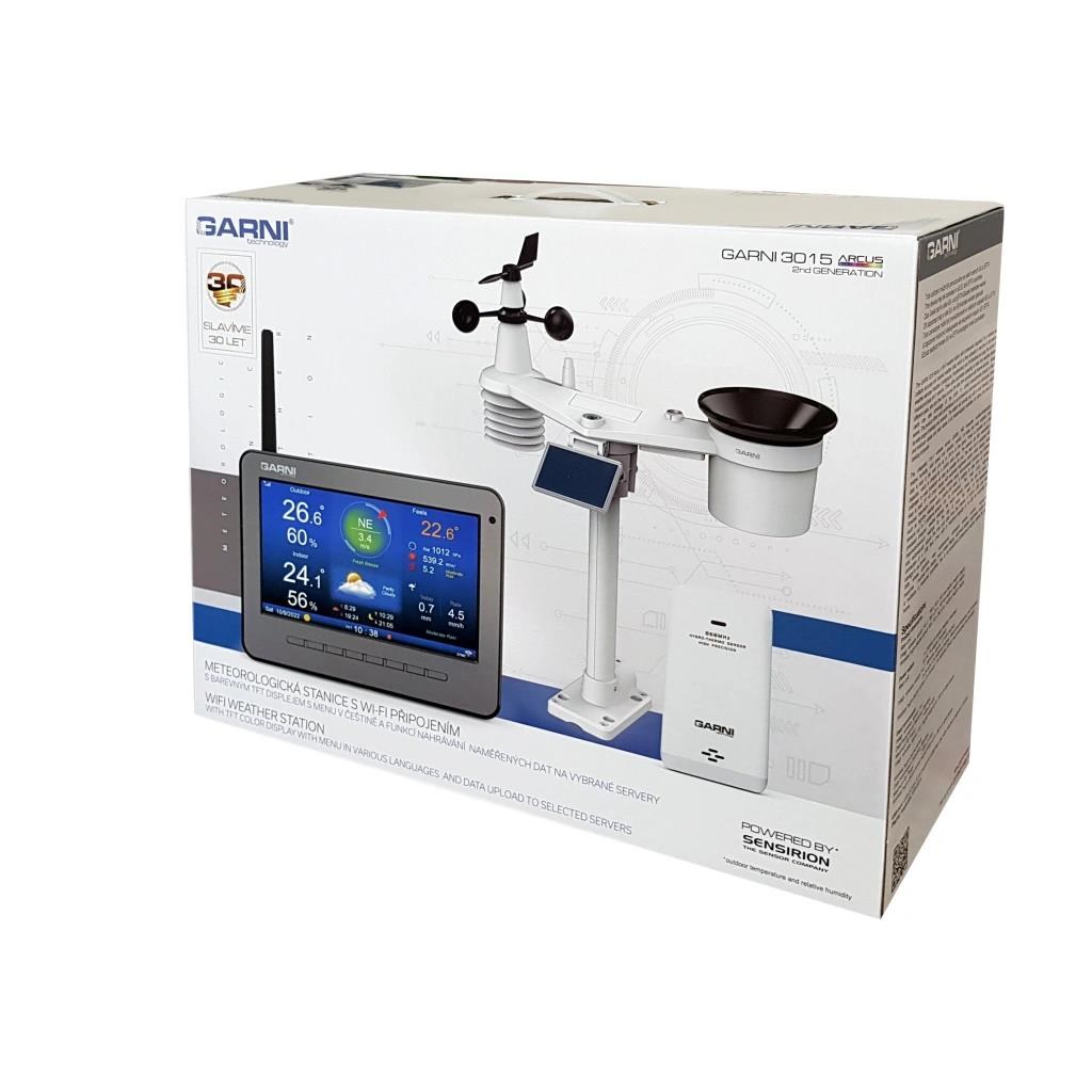 GARNI 3015 Arcus - Wi-Fi meteorologická stanice - 2. generace7 