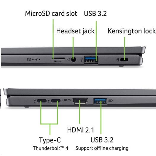 ACER NTB Swift Go 16 (SFG16-72-58T6), Core Ultra 5 125H,16