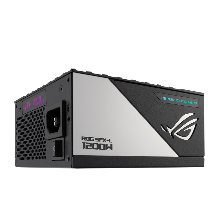 ASUS zdroj 1200W ROG LOKI SFX-L GAMING,  120 mm,  Plně Modulární,  80+ Titanium,  ARGB,  SFX-L8 