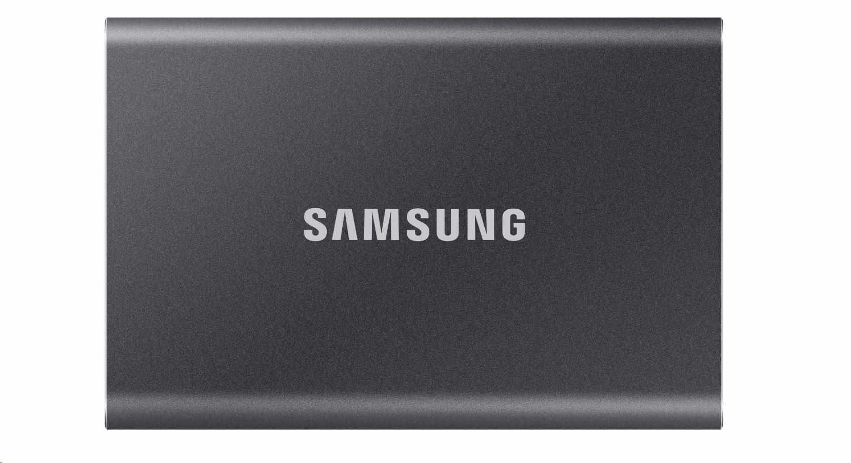 Samsung T7/ 4TB/ SSD/ Externý/ Sivá/ 5R0 