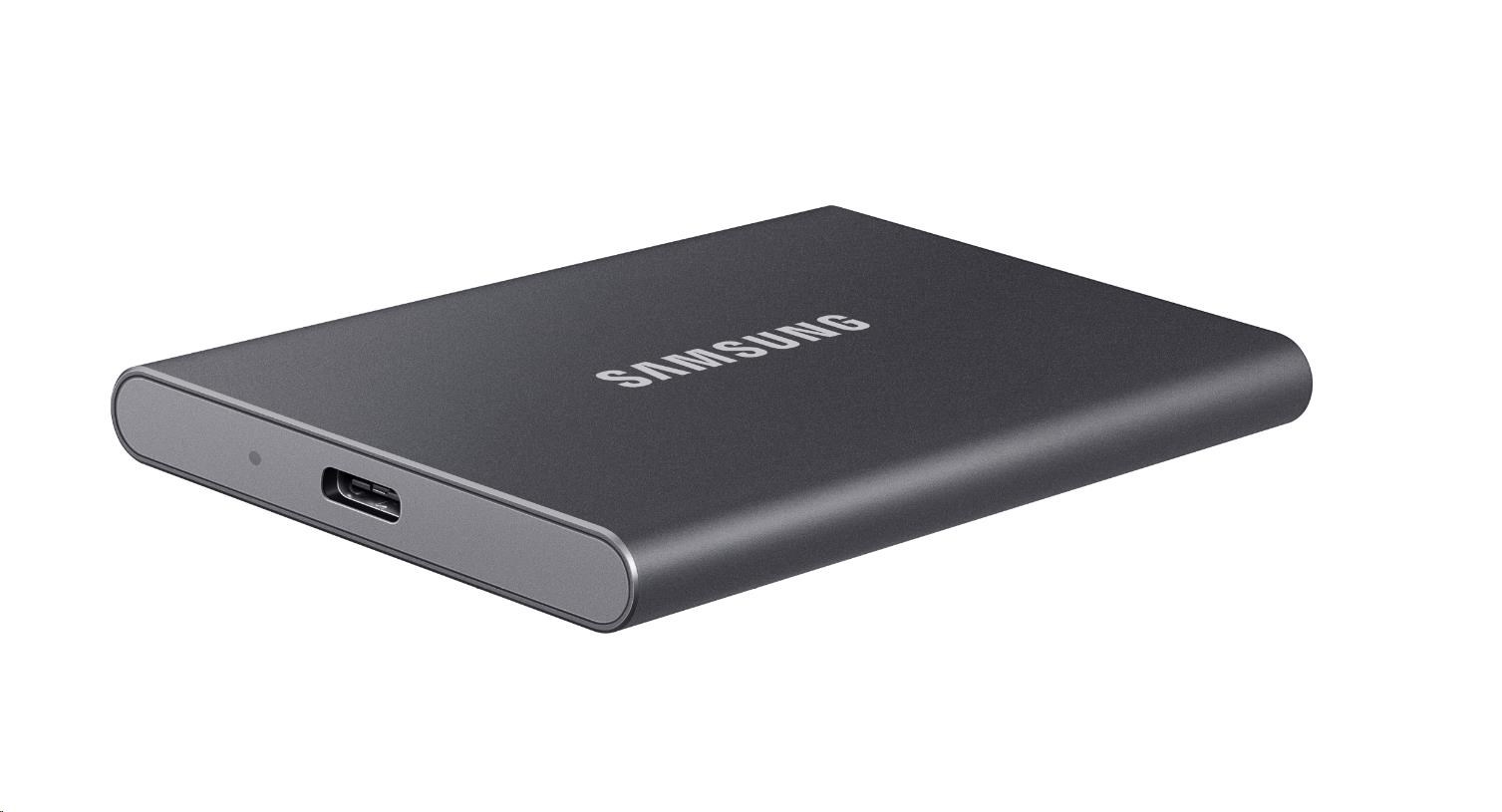 Samsung T7/ 4TB/ SSD/ Externý/ Sivá/ 5R5 