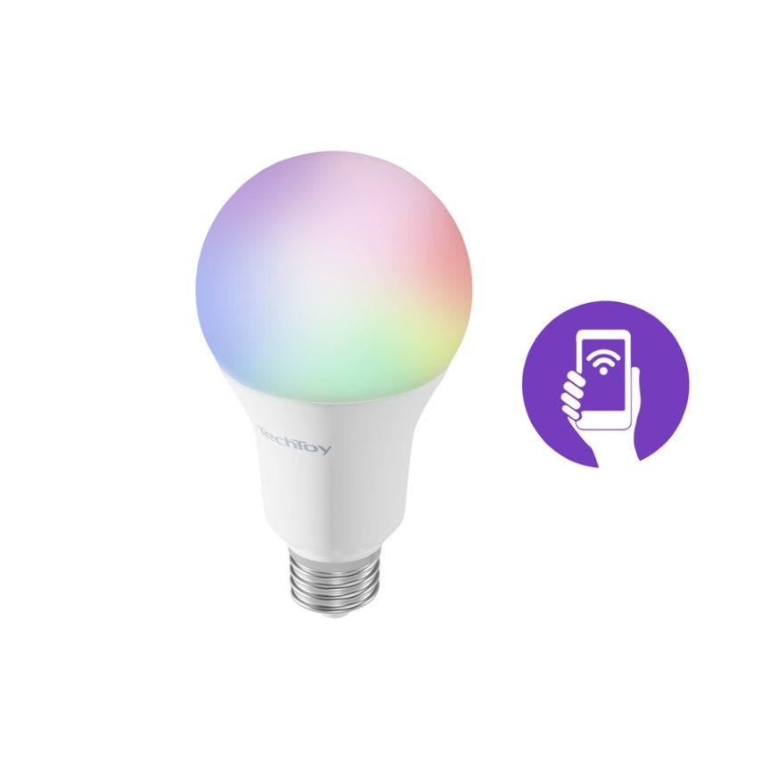 BAZAR - TechToy Smart Bulb RGB 9W E27 ZigBee - rozbaleno,  odzkoušeno0 