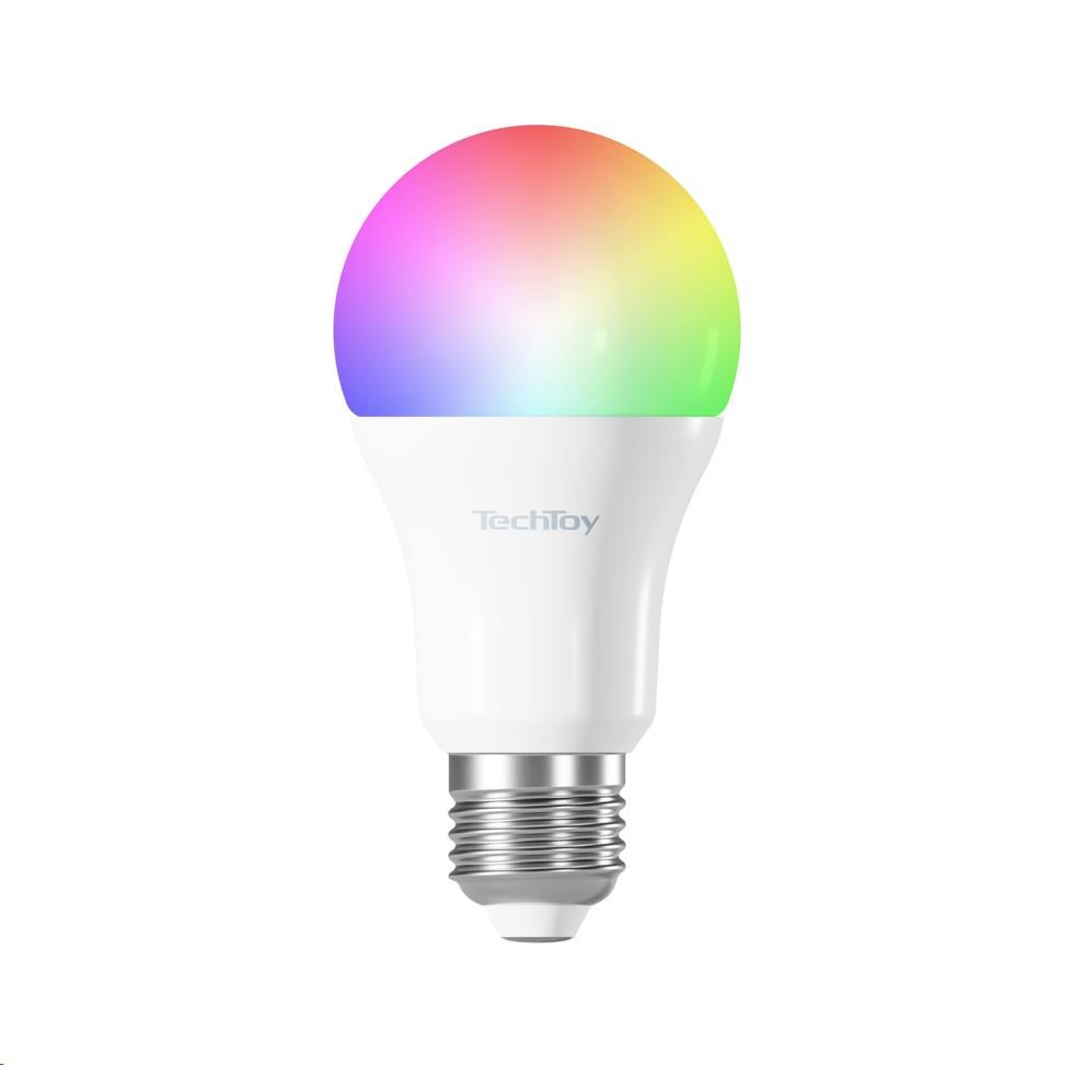 BAZAR - TechToy Smart Bulb RGB 9W E27 ZigBee - rozbaleno,  odzkoušeno3 