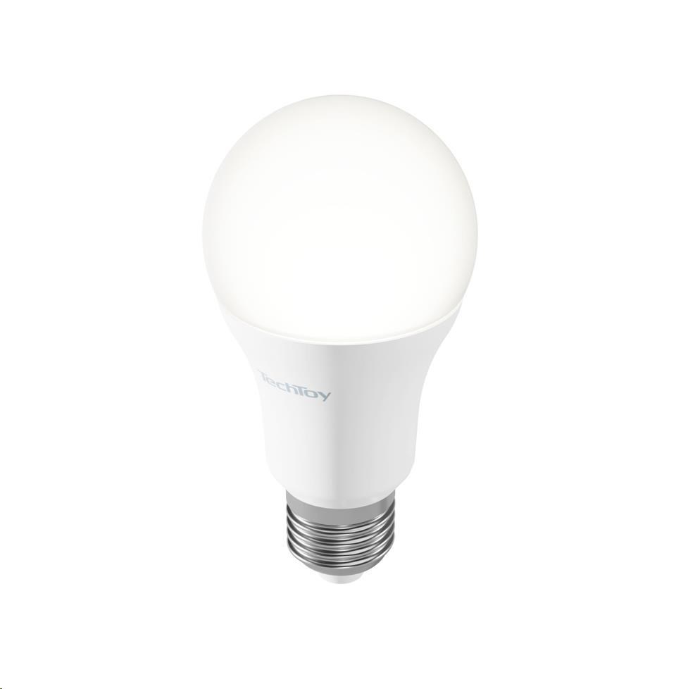 BAZAR - TechToy Smart Bulb RGB 9W E27 ZigBee - rozbaleno,  odzkoušeno6 