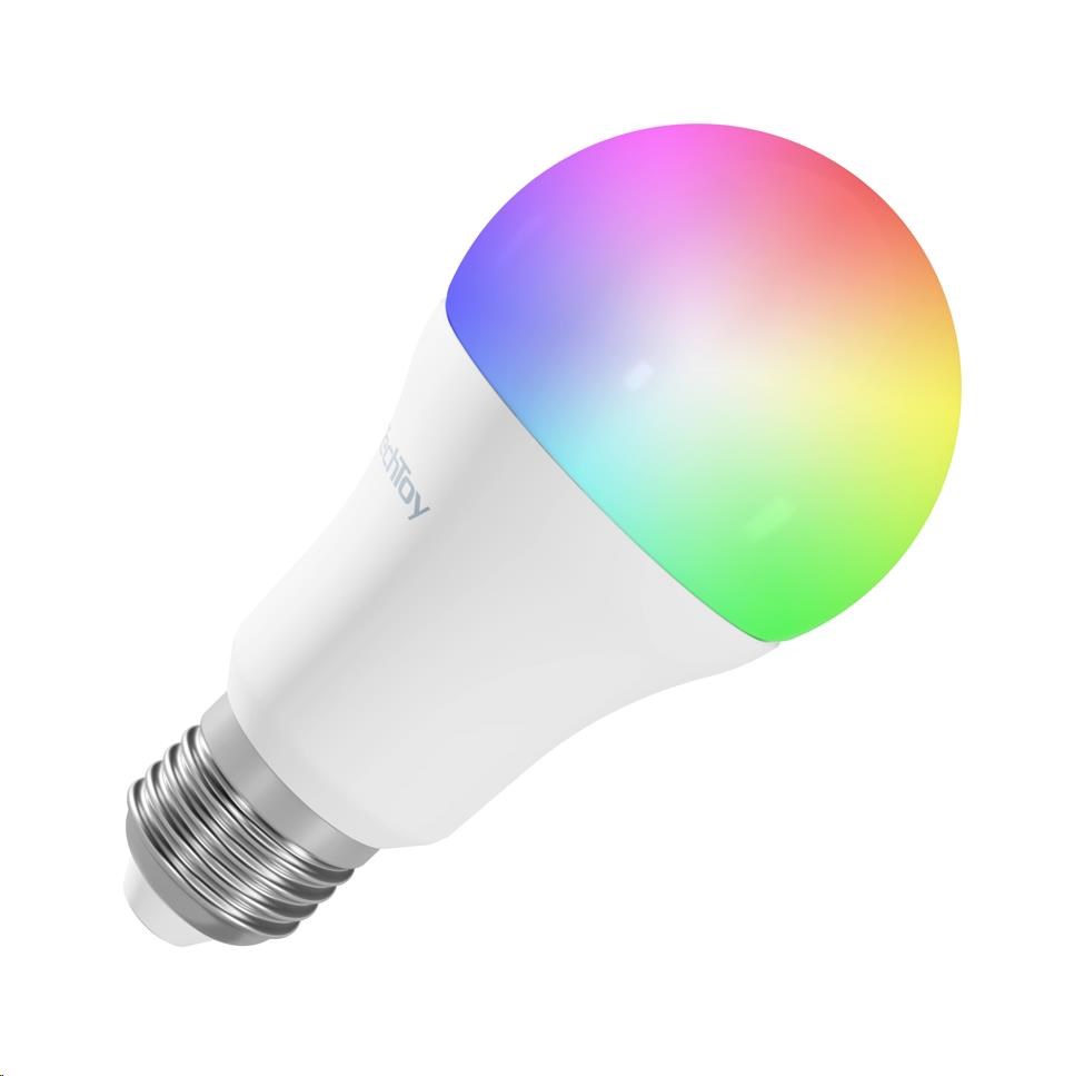 BAZAR - TechToy Smart Bulb RGB 9W E27 ZigBee - rozbaleno,  odzkoušeno8 
