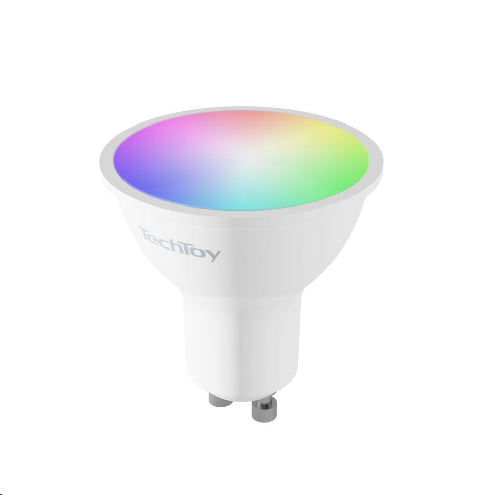 BAZAR - TechToy Smart Bulb RGB 4.7W GU10 ZigBee - rozbaleno,  odzkoušeno8 