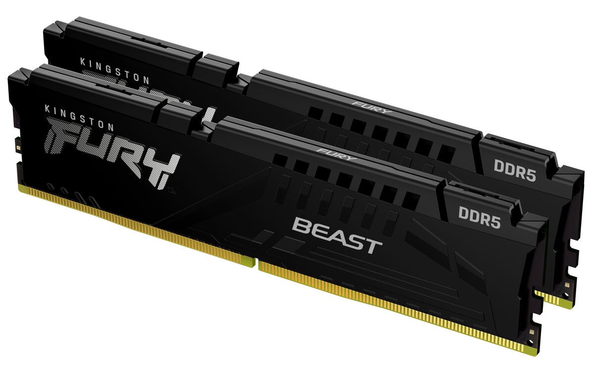 KINGSTON DIMM DDR5 32GB (Kit of 2) 6000MT/ s CL30 ECC FURY Beast EXPO Černá0 