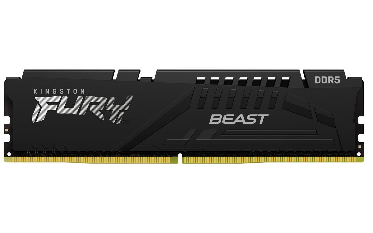 KINGSTON DIMM DDR5 16GB 6400MT/ s CL32 ECC FURY Beast EXPO Černá0 