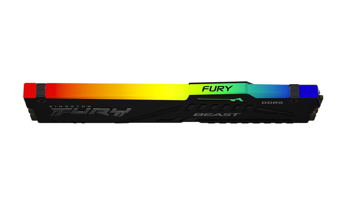 Kingston FURY Beast EXPO/ DDR5/ 16GB/ 6000MHz/ CL30/ 1x16GB/ RGB/ Black2 