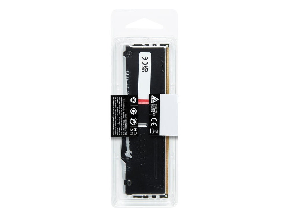 Kingston FURY Beast EXPO/ DDR5/ 16GB/ 6400MHz/ CL32/ 1x16GB/ RGB/ Black5 