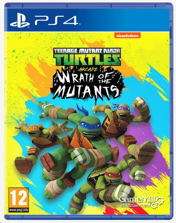 PS4 hra Teenage Mutant Ninja Turtles Arcade: Wrath of the Mutants0 