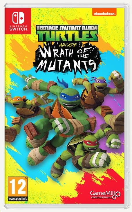 NS Switch hra Teenage Mutant Ninja Turtles Arcade: Wrath of the Mutants0 