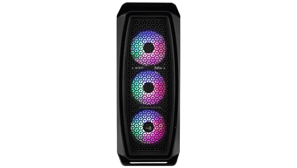 AEROCOOL skříň Aero One Frost ML G,  Mid tower,  2x USB 3.0,  2x audio,  4x 120mm RGB Fan,  bez zdroje5 