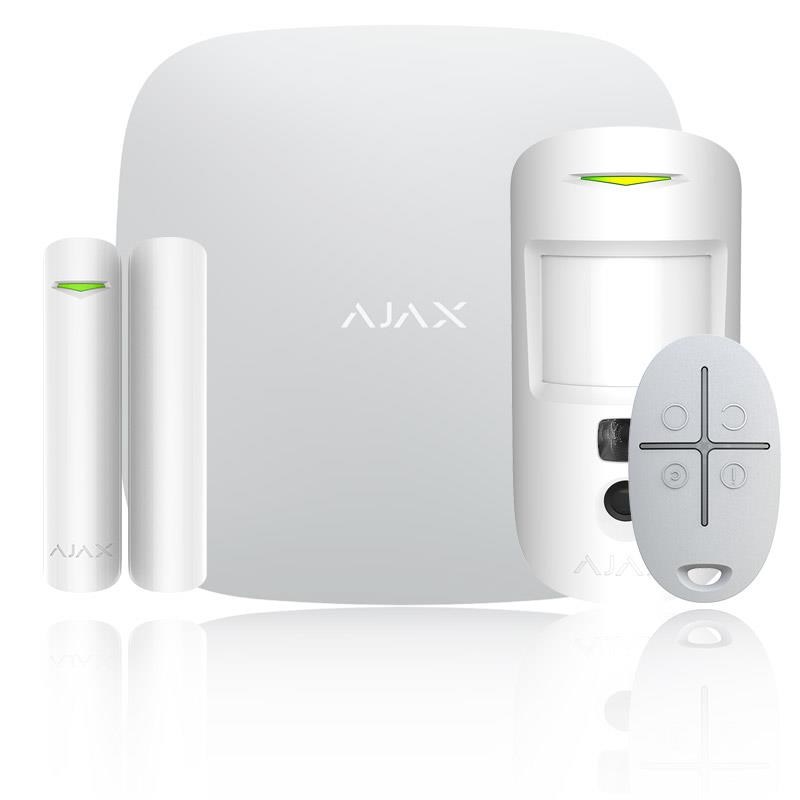 SET Ajax StarterKit Cam Plus white (20294) (nové označení)0 