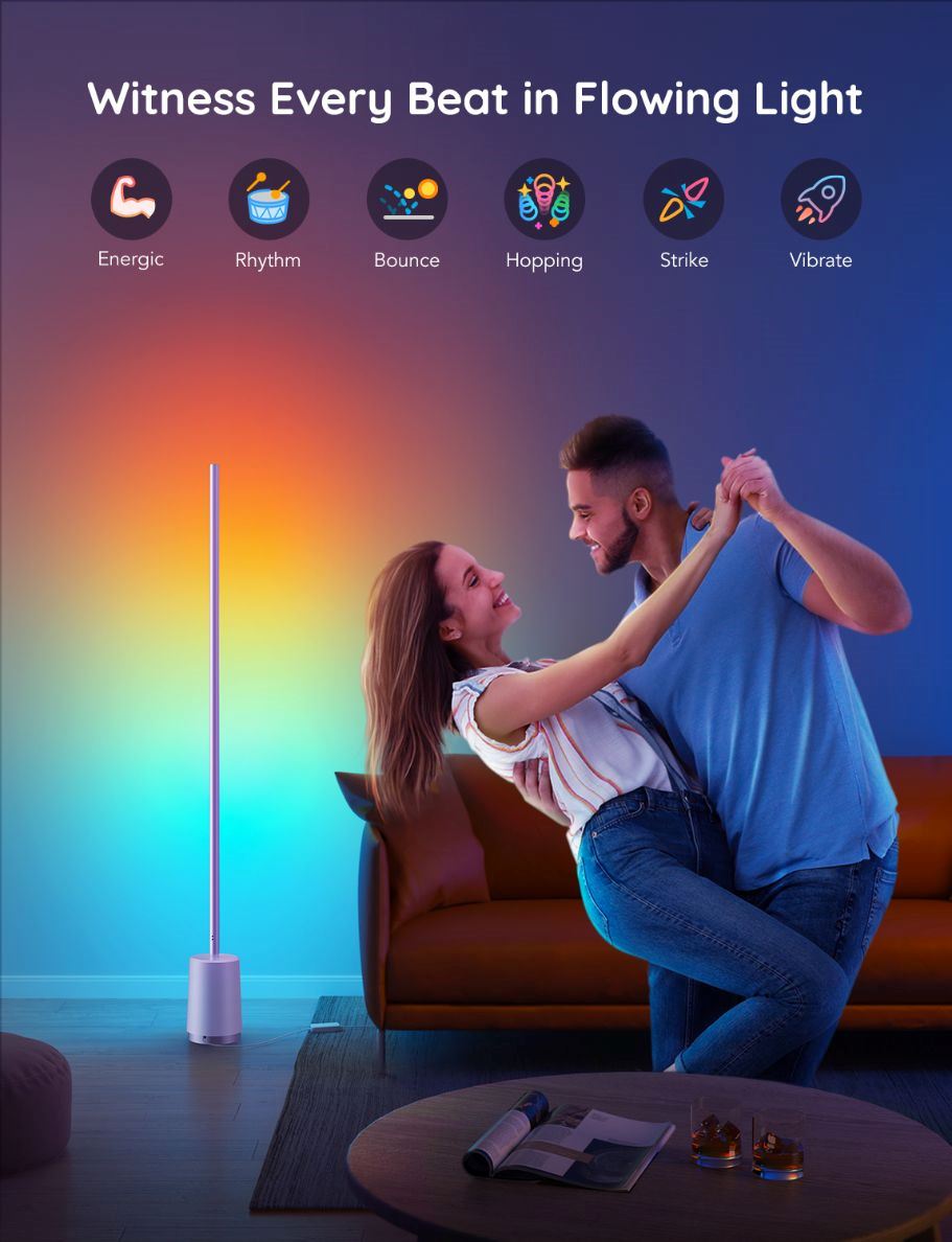 Govee Lyra Smart RGBICWW LED lampa + ovladač4 