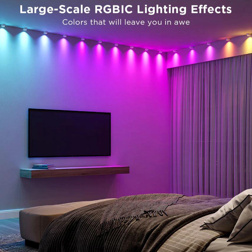 Govee RGBIC stropní LED String Downlights 3m1 