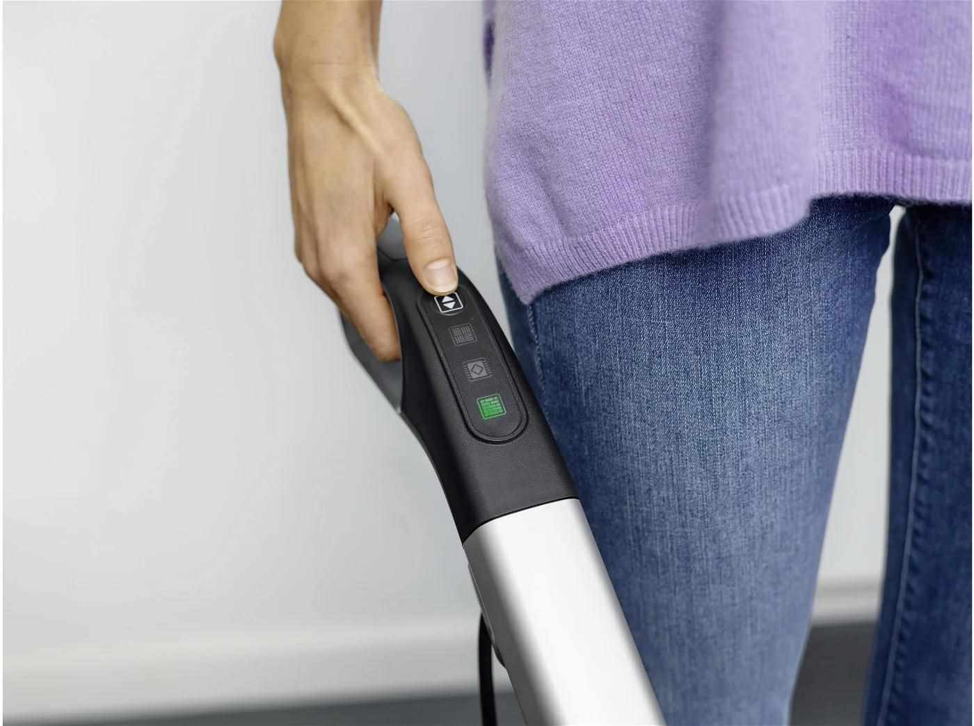 Karcher SC 3 Upright parní mop, 1600 W, eliminuje až 99,999 % virů a 99,99 % běžných domácích bakterií, bílá3 