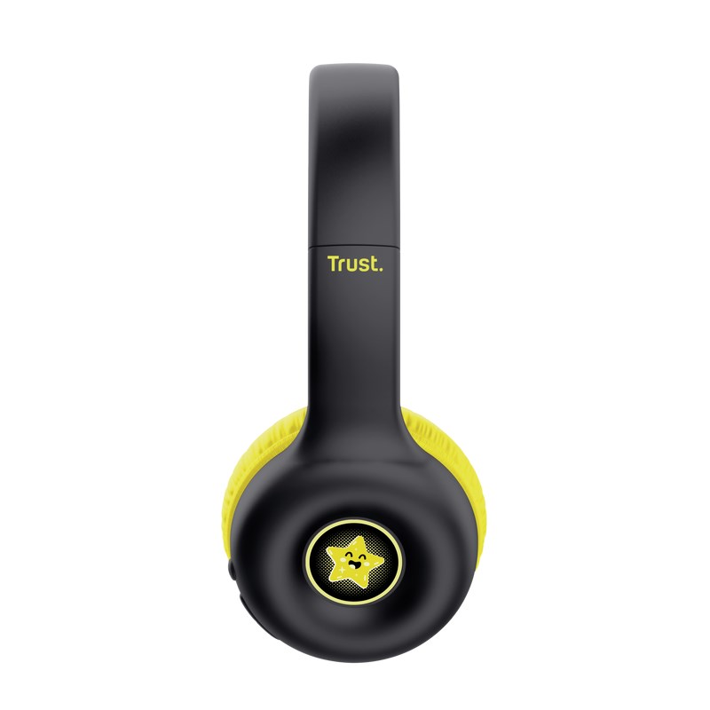 TRUST bezdrátová sluchátka Nouna,  Bluetooth,  Černá3 