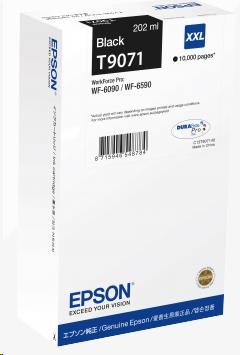 Čierna atramentová kazeta EPSON WorkForce-WF-6xxx čierna XXL 202 ml0 