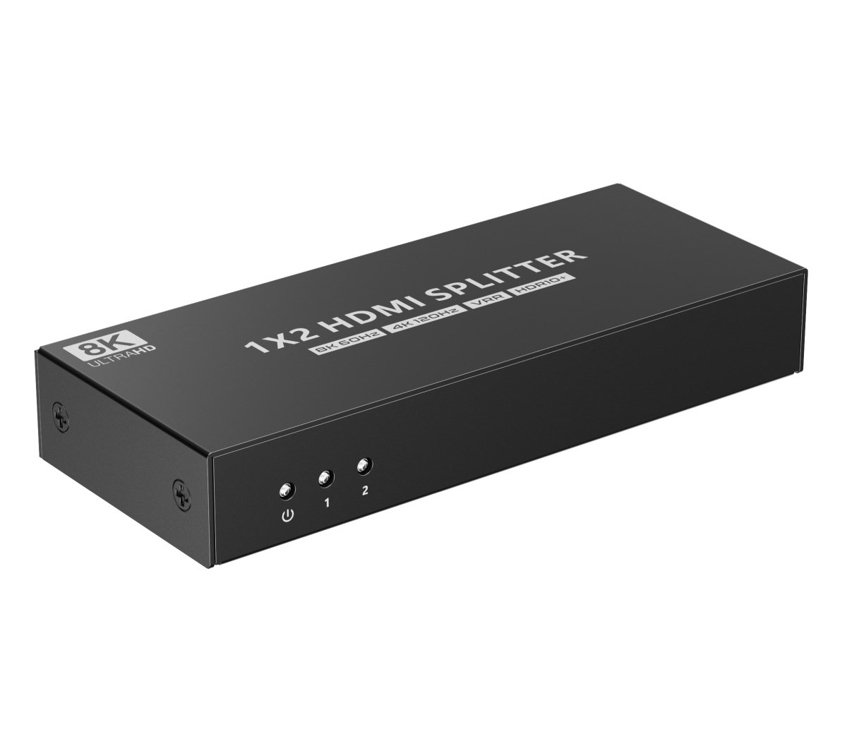 PremiumCord HDMI 2.1 splitter 1-2 porty,  8K@60hz,  4K@120Hz,  1080p,  HDR+4 