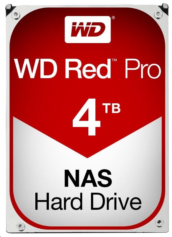 WD RED Pro NAS WD4005FFBX 4TB, SATA III 3.5", 256MB 7200RPM, 217MB/s, CMR