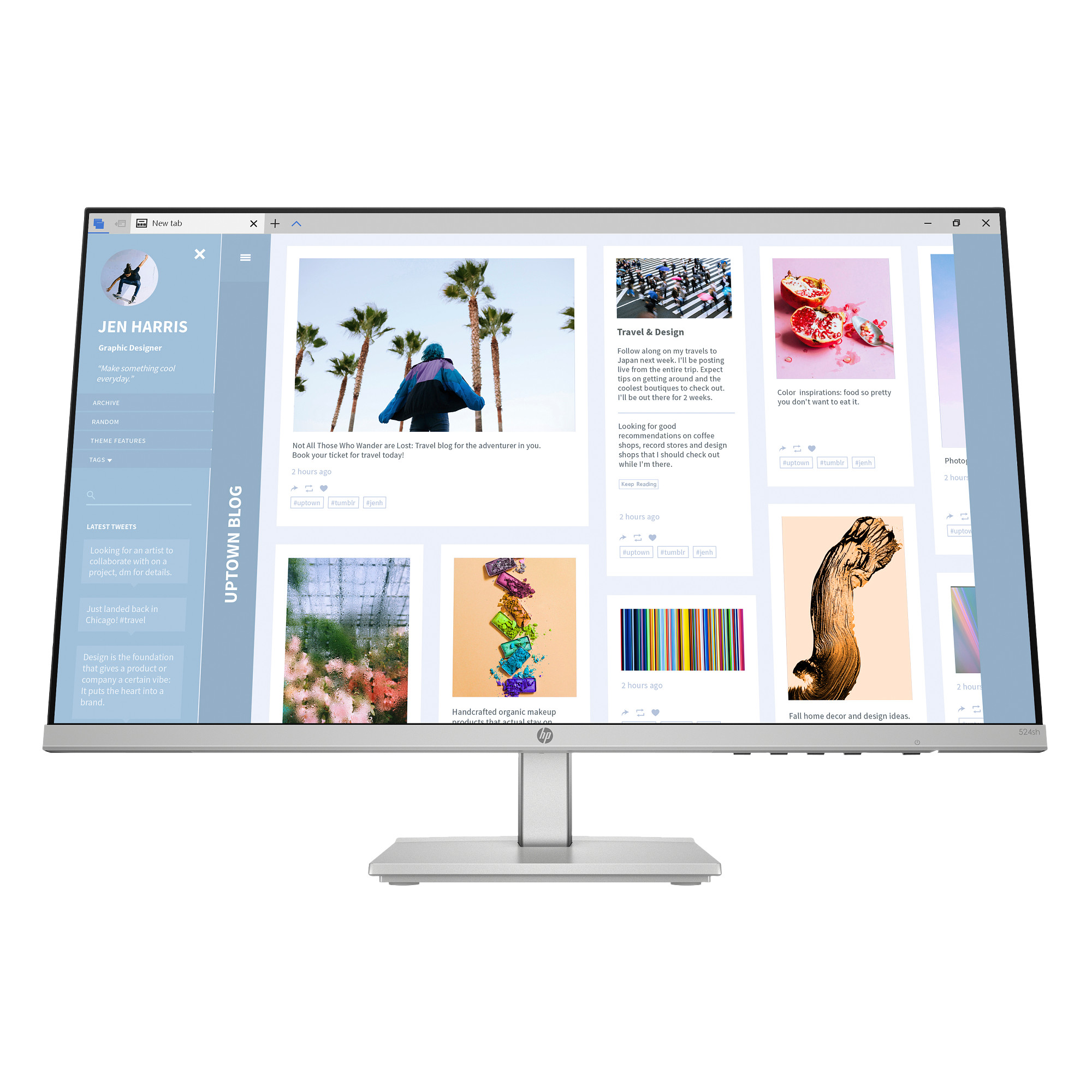 HP LCD 524sh,  IPS matný 23.8
