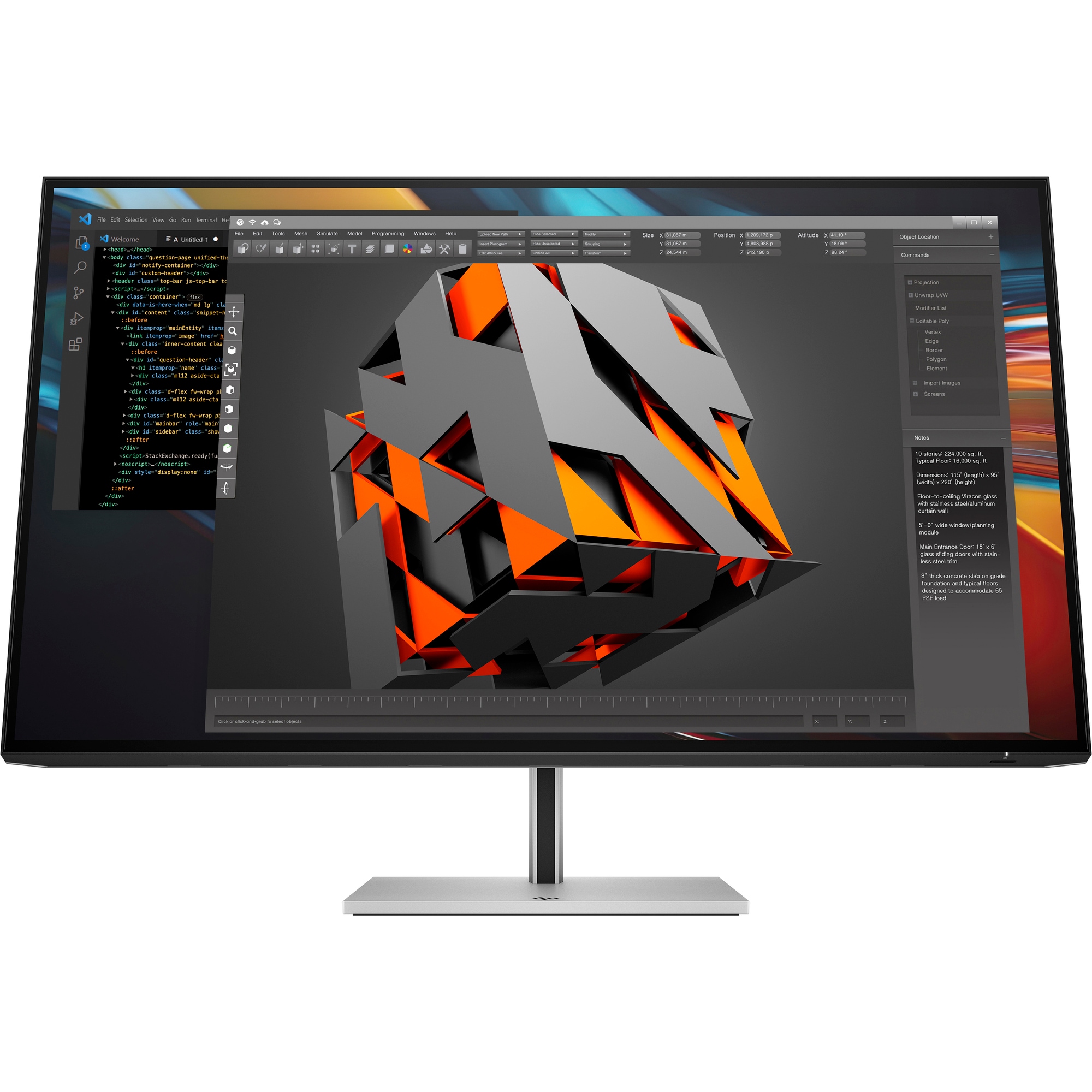HP LCD 732pk 31,5