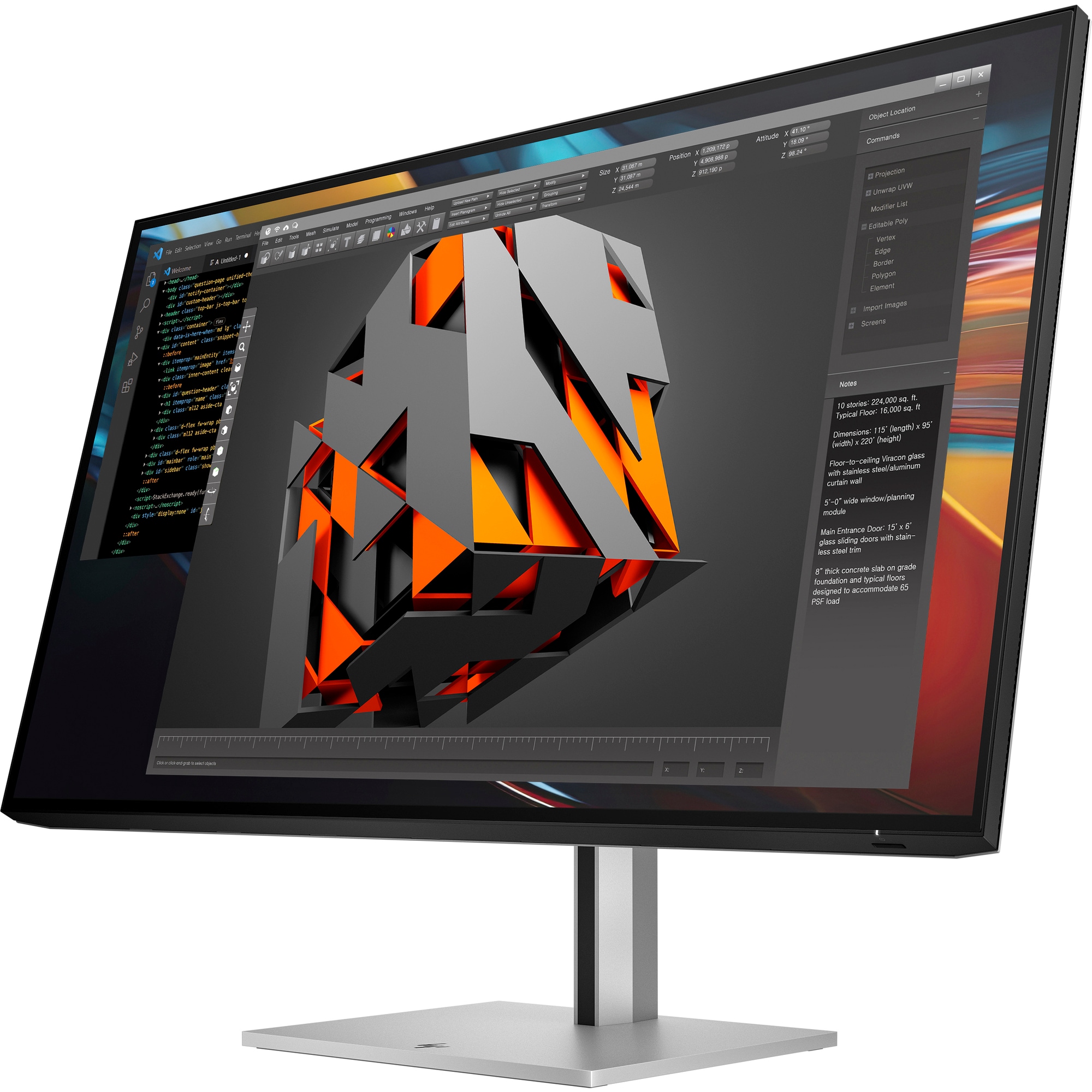 HP LCD 732pk 31,5
