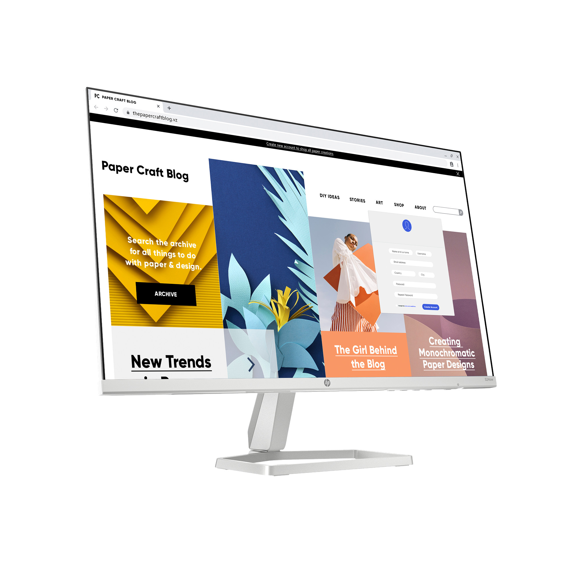 HP LCD 524sw,  IPS matný 23.8