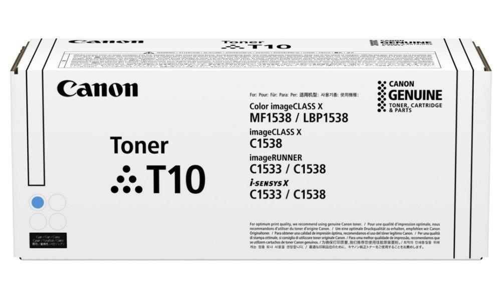 CANON TONER T10 CYAN pro i-SENSYS X C1533i,  C1533iF,  C1538i,  C1538Fi  (10 000 str.)0 