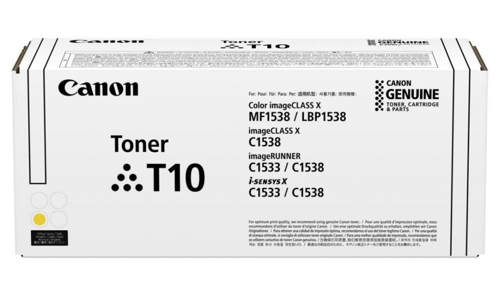 CANON TONER T10 YELLOW pro i-SENSYS X C1533i,  C1533iF,  C1538i,  C1538Fi  (10 000 str.)0 
