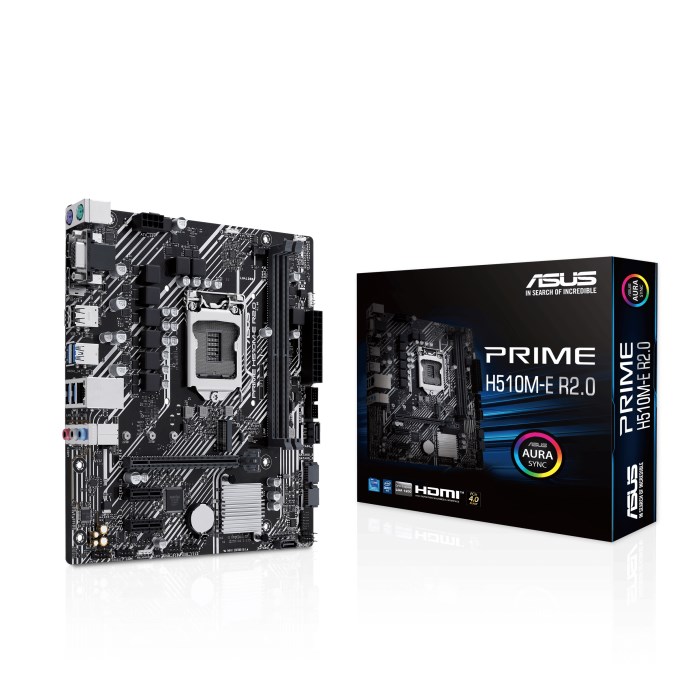 ASUS MB Sc LGA1200 PRIME H510M-E R2.0, Intel H470, 2xDDR4, 1xDP, 1xHDMI, 1xVGA, mATX2 