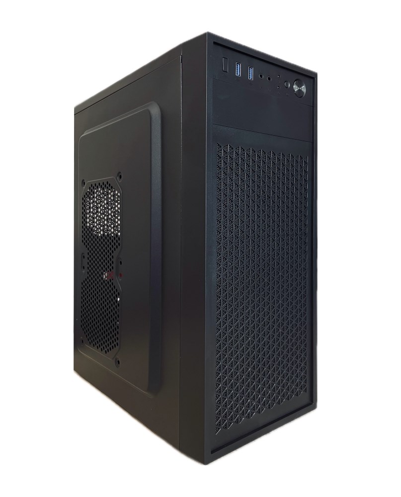 EUROCASE skříň ML N6-530B,  Midi Tower,  2x USB 3.0,  2x audio,  bez zdroje1 