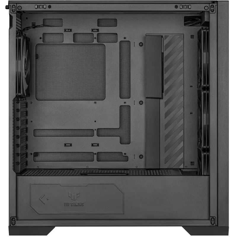 ASUS case TUF GAMING CASE (GT302) TG,  Mid Tower,  4x 140mm ARGB Fan,  černá9 