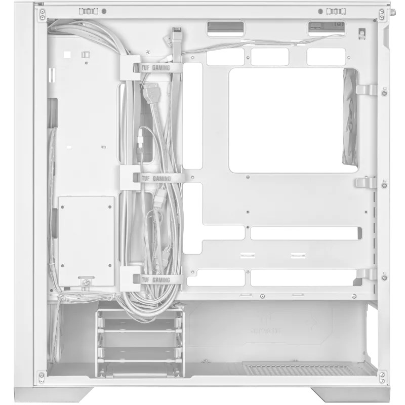 ASUS case TUF GAMING CASE (GT302) TG,  Mid Tower,  4x 140mm ARGB Fan,  bílá8 