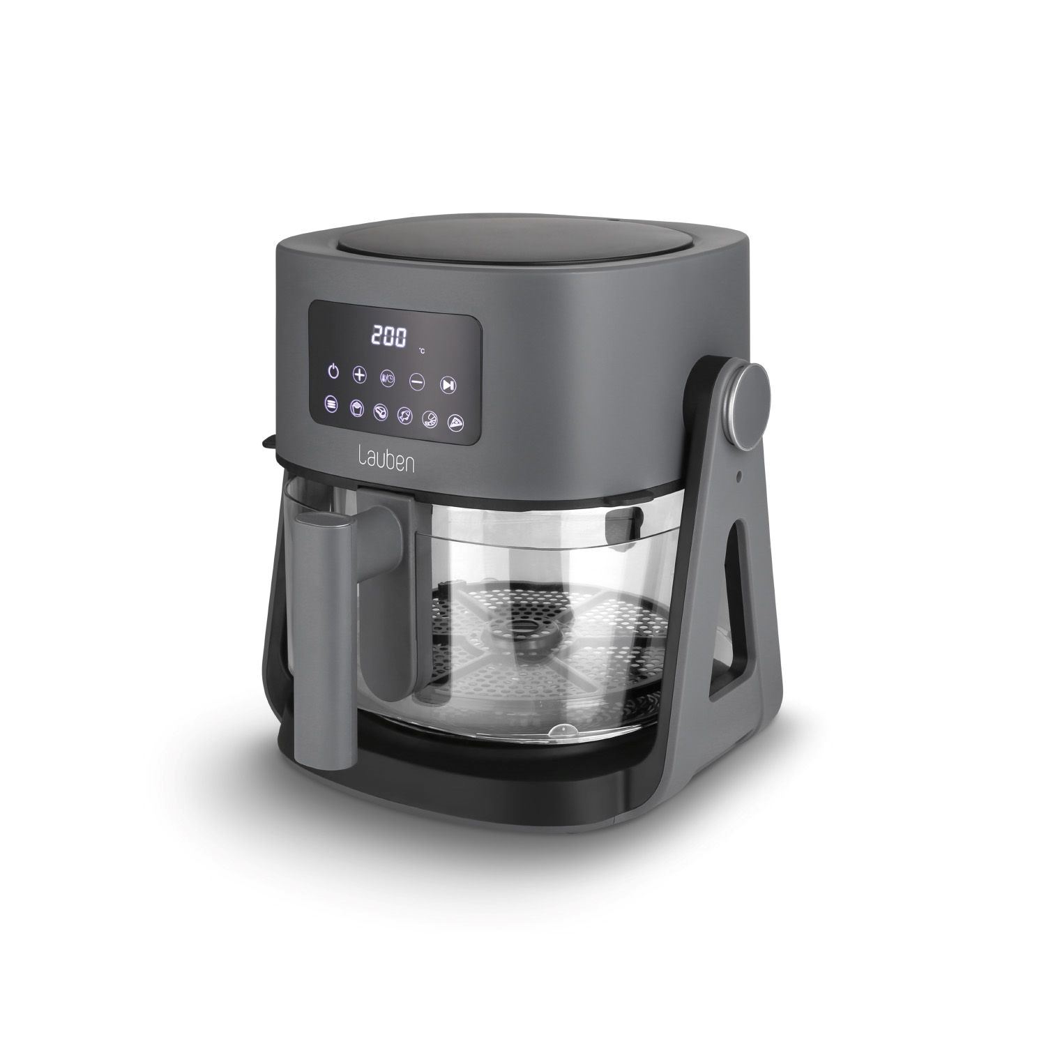 Lauben Glass&Grill Air Fryer 3in1 5500BG - horkovzdušná fritéza0 