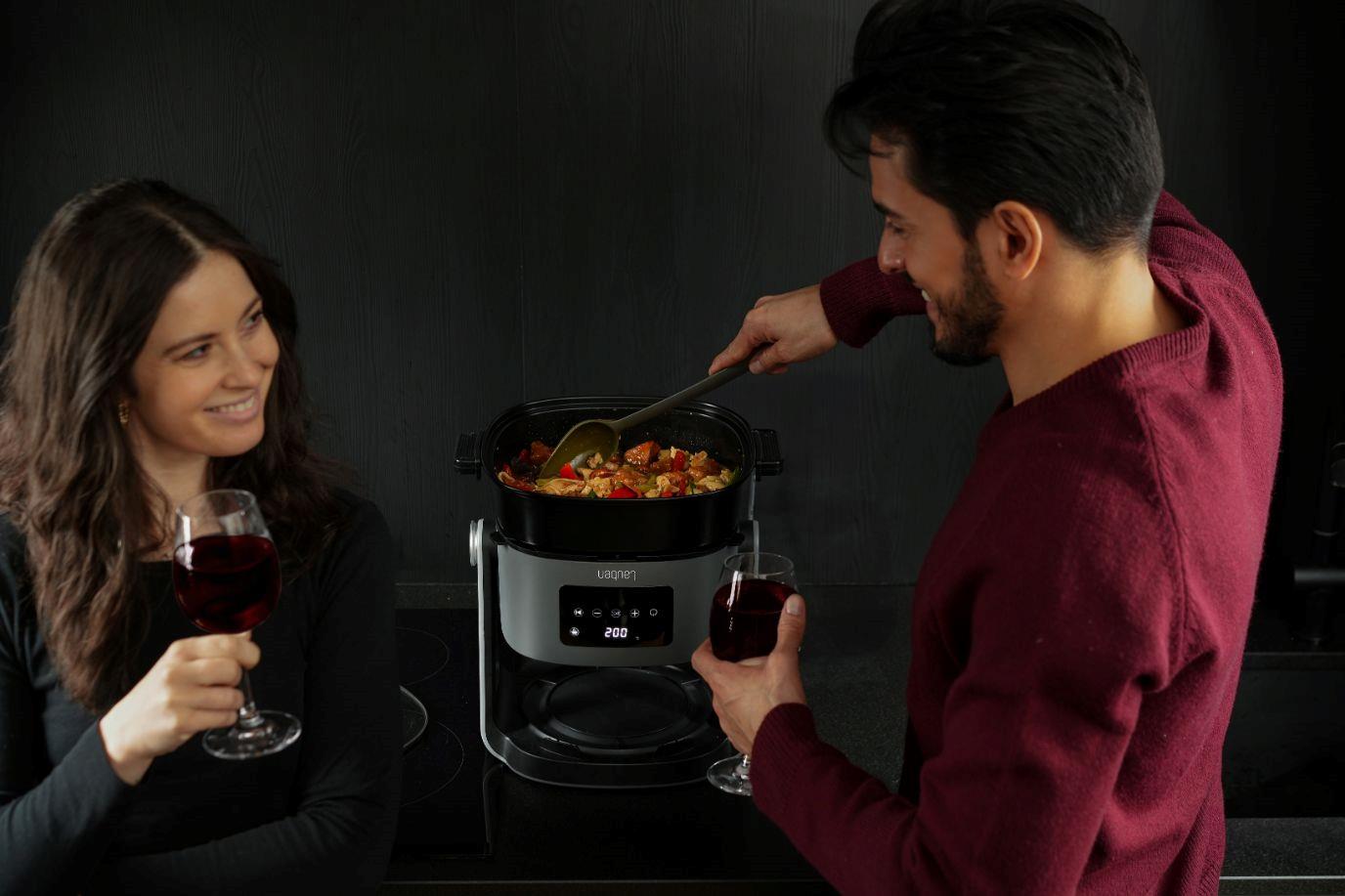 Lauben Glass&Grill Air Fryer 3in1 5500BG - horkovzdušná fritéza11 